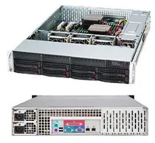 SUPERMICRO 825TQC-R1K03LPB 2U RACKMOUNT CHASSIS